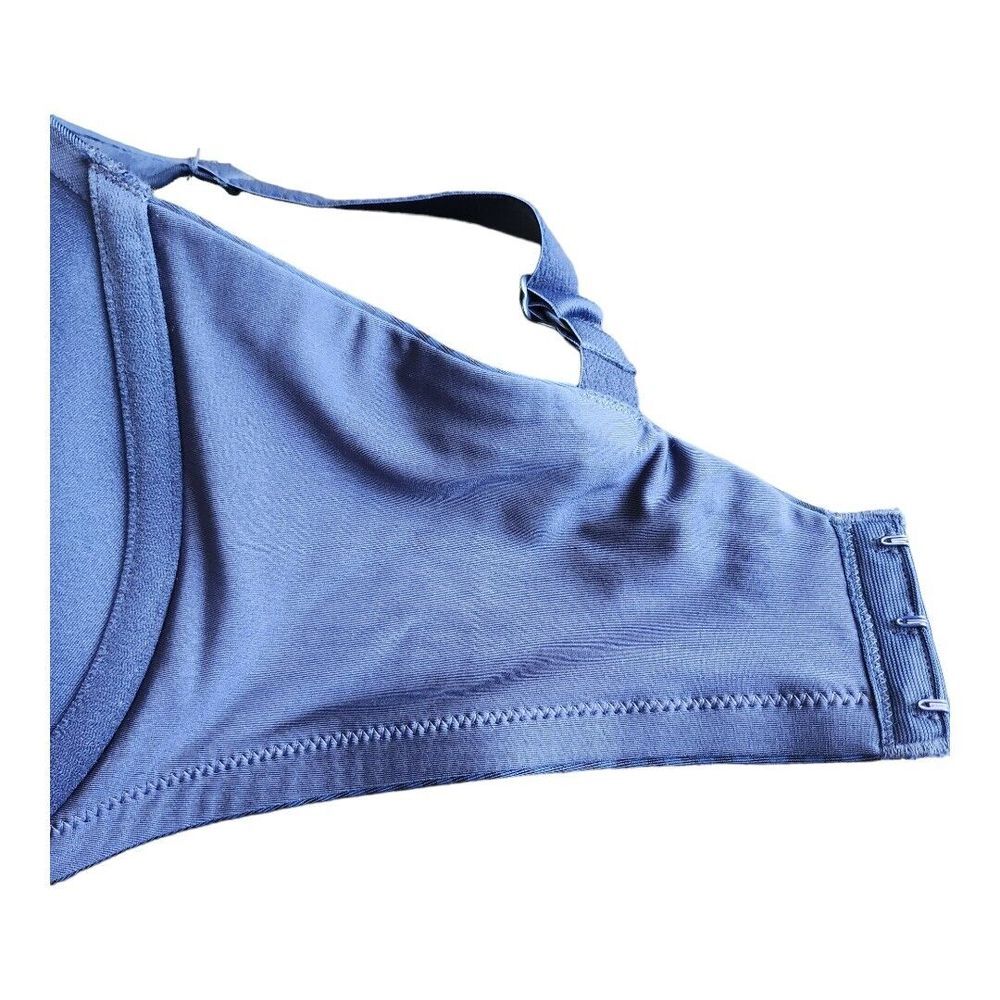 NEW Playtex Secrets All‎ Over Smoothing Bra Underwire 36DDD Navy Blue 4747 NWT - Picture 7 of 11